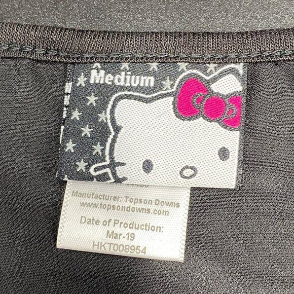 Hello Kitty Sheer Back Tank Top Women's Size M - Picture 2 of 6